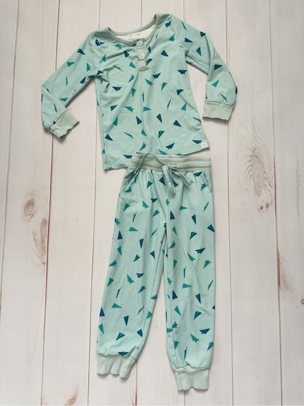 SweetHoney Paper Airplane Pajamas